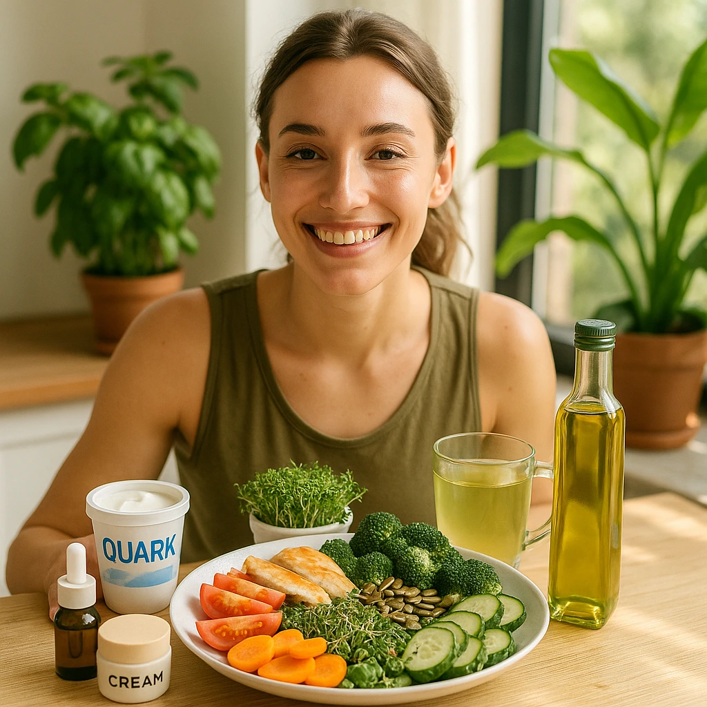 Gesund leben schön aussehen