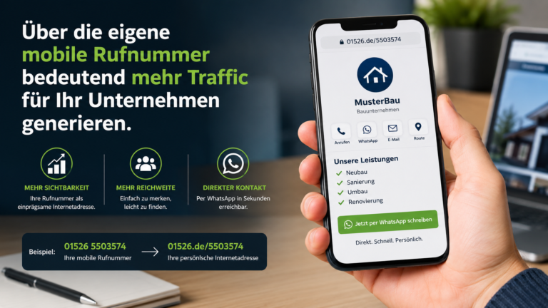 Mobilnummer als Marke